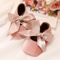 Baby / Toddler Ribbon Bow Decor Prewalker Shoes Pink