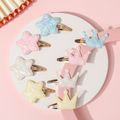 4-pairs Sequin Crown Heart Stars Hair Clip Hair Accessories for Girls Color-A image 3