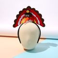 Kids Turkey Headband Party Headband Ornament Black