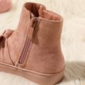 Toddler / Kid Pink Bow Side Zipper Boots Pink