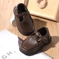 Toddler Casual Minimalist Pure Color Flats Shoes Brown