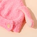 Baby / Toddler Pure Color Cartoon Plush Bunny Rabbit Ear Beanie Hat Pink
