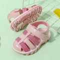 Toddler / Kid Non-slip Sequin Velcro Sandals Pink image 2