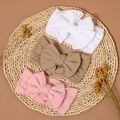 3-pack Swallowtail Double Knotted Bow Wide Headband for Girls Multi-color image 4