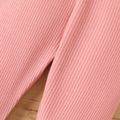 Baby Boy/Girl 95% Cotton Waffle Joggers Sweatpants Dark Pink image 5