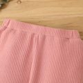 Baby Boy/Girl 95% Cotton Waffle Joggers Sweatpants Dark Pink image 4