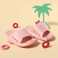 Toddler / Kid Cartoon Penguin Pink Slippers Beach Shoes Pink image 3