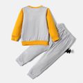 Justice League 2-piece Toddler Boy Batman Cotton Sweatshirt and Solid Pants Set Grey