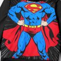 Superman 2-piece Kid Boy Black Hoodie Sweatshirt and  Elasticized Pants Set Black
