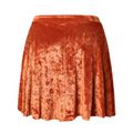 Women Plus Size Elegant Velvet Skirt Ginger