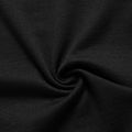 Kid Girl Mesh Design Long-sleeve Black Tee Black image 5