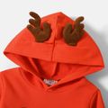 PAW Patrol 3-piece Toddler Boy/Girl Pups Team Christmas Sweatshirt and Pants Set with Face Mask Orange red