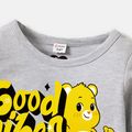 Pflege Bären Kleinkind Junge gute Stimmung Baumwollpullover Sweatshirt grau