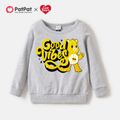 Care Bears Toddler Boy Good Vibes Cotton Pullover Sweatshirt Grey