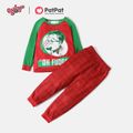 A Christmas Story Family Matching Christmas Oh Fuoge Top and Plaid Pants Pajamas Sets Red