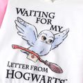Harry Potter Baby Girl 2-piece Pink letter Owl Broomsticks Bowknot Sweatshirt Pink