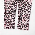 Kid Girl Animal/Leopard Print Elasticized Leggings MultiColour