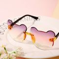 Baby / Toddler / Kid Cartoon Cat Ears Rimless Decorative Glasses (With Glasses Case) Light Purple image 1