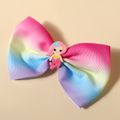 3-pack Mermaid Bow Hair Clip Unicorn Bow Hair Clip for Girls Color-A
