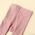 Baby / Toddler / Kid Pure Color Textured Pantyhose Leggings Tights for Girls Pink