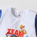 PAW Patrol 2-piece Toddler Boy Cotton Colorblock Tee and Solid Shorts Set White