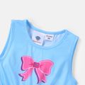 PAW Patrol Toddler Girl Mother's Day Bowknot and Heart Print Tank Dress Blue image 4