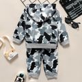 2-piece Toddler Boy/Girl Camouflage Print Hoodie Sweatshirt and Pants Set CAMOUFLAGE