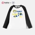 NFL Family Matching LA RAMS Colorblock Long-sleeve Tees ORIGINALWHITE image 3