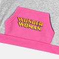 Justice League Toddler Boy/Girl Super Hero Cotton Hooded Sweatshirt Pink