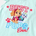 PAW Patrol 2-piece Toddler Girl Best Pups Cotton Tee and Shorts Set Turquoise