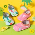 Baby / Toddler Cartoon Animal Dinosaur Print Ankle Socks Light Pink image 4