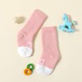 Baby / Toddler Cartoon Autumn Winter Thick Terry Tube Socks Pink
