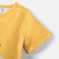 Smurfs Kid Boy sportliches Kurzarm-T-Shirt gelb