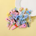 14-pack Cute Cartoon Hair Clips Hair Accessories for Girls Pink image 1