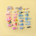 14-pack Cute Cartoon Hair Clips Hair Accessories for Girls Pink image 3