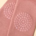 2-pack Baby / Toddler Pure Color Thick Terry Socks and Knee Pad Set for Crawling Pink