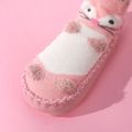 Baby / Toddler Cute Cartoon 3D Dual Ears Shoe Socks Pink image 4