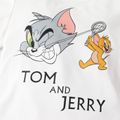 Tom and Jerry 2-piece Toddler Boy Graphic Tee and Denim Pants Set White