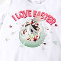 Looney Tunes 2-piece Toddler Boy Easter Cotton Tee and Shorts Set White
