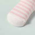 5-pack Baby / Toddler Stripe Dots Cartoon Animal Pattern Socks Pink image 5