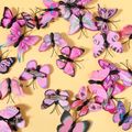 10-pack Butterfly Hair Clips Hair Accessories for Girls (Random Pattern) Pink