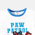 PAW Patrol 2-piece Toddler Boy Letter Print Cotton Tee and Allover Print Shorts Set White