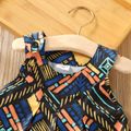 Toddler Girl Exotic Boho Sleeveless Halter Dress Colorful image 3