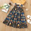Toddler Girl Exotic Boho Sleeveless Halter Dress Colorful image 1