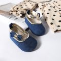 Baby / Toddler Bow Velcro Soft Sole Non-slip Prewalker Shoes Royal Blue
