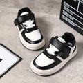 Toddler / Kid Two Tone Colorblock Velcro Strap Sneakers Black image 1