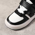 Toddler / Kid Two Tone Colorblock Velcro Strap Sneakers Black image 5