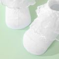 Baby / Toddler / Kid Mesh Lace Trim Princess Socks White image 5