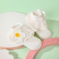 Baby / Toddler Floral Lace Trim Princess Socks White image 1