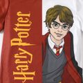 Harry Potter Kid Boy Letter Figure Print Colorblock Short-sleeve Tee REDWHITE